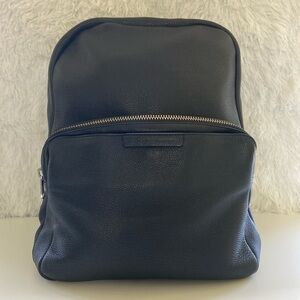 Marc By Marc Jacobs,Full Grain Black leather backpack.